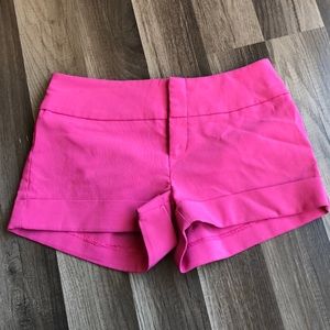 Pink shorts